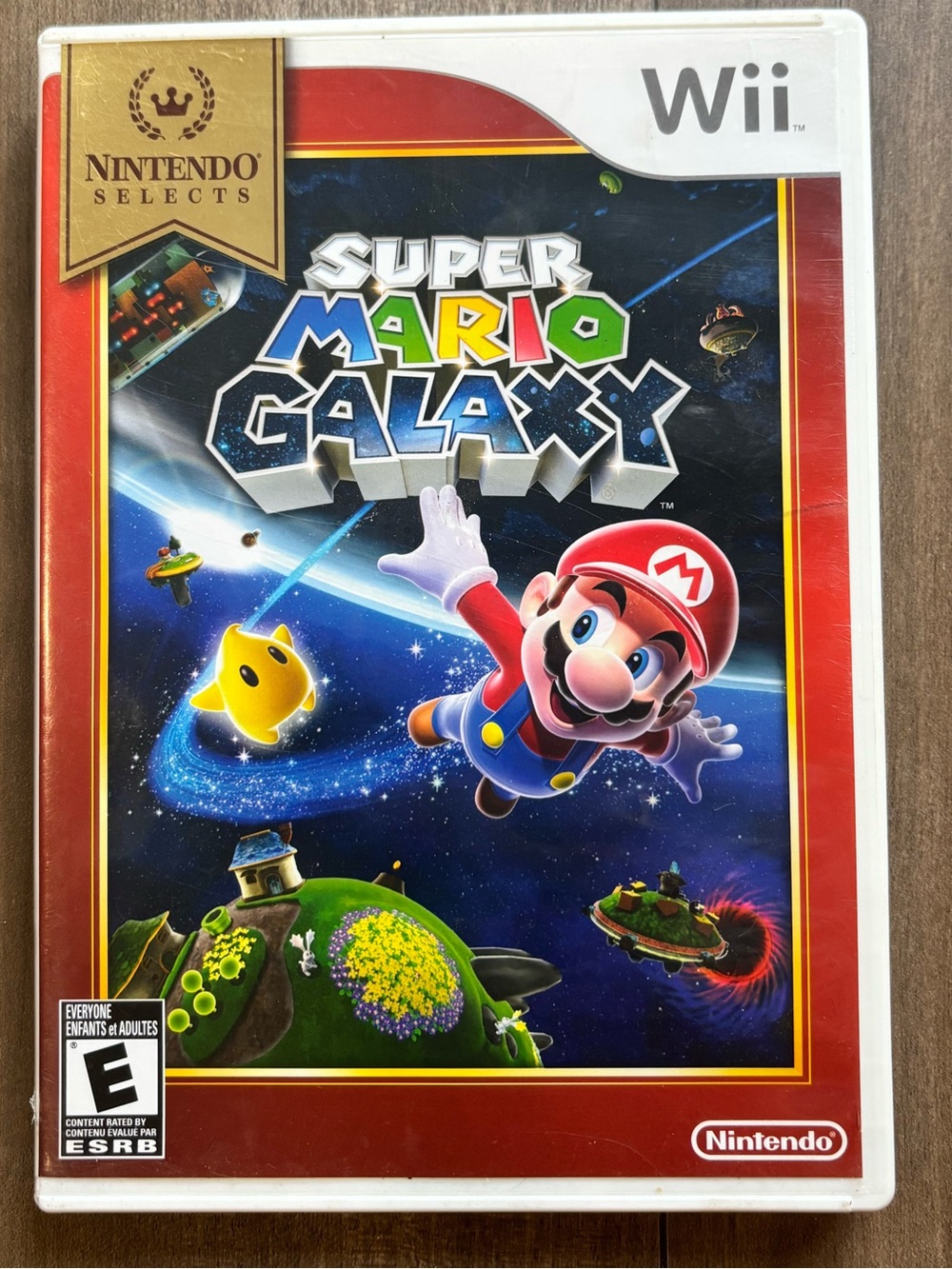 Nintendo Super Mario Galaxy Wii Game